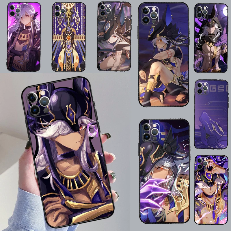 Genshin Impact Cyno Case For Samsung Galaxy A17 A57 A16 A56 A36 A54 A34 A14 A52 A32 A12 A13 A33 A53 A15 A35 A55