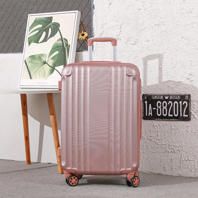 سعة كبيرة 20-26 بوصة حقيبة أمتعة محمولة حقيبة سفر مصنوعة من مادة ABS الجديدة للسفر حقائب السفر #6