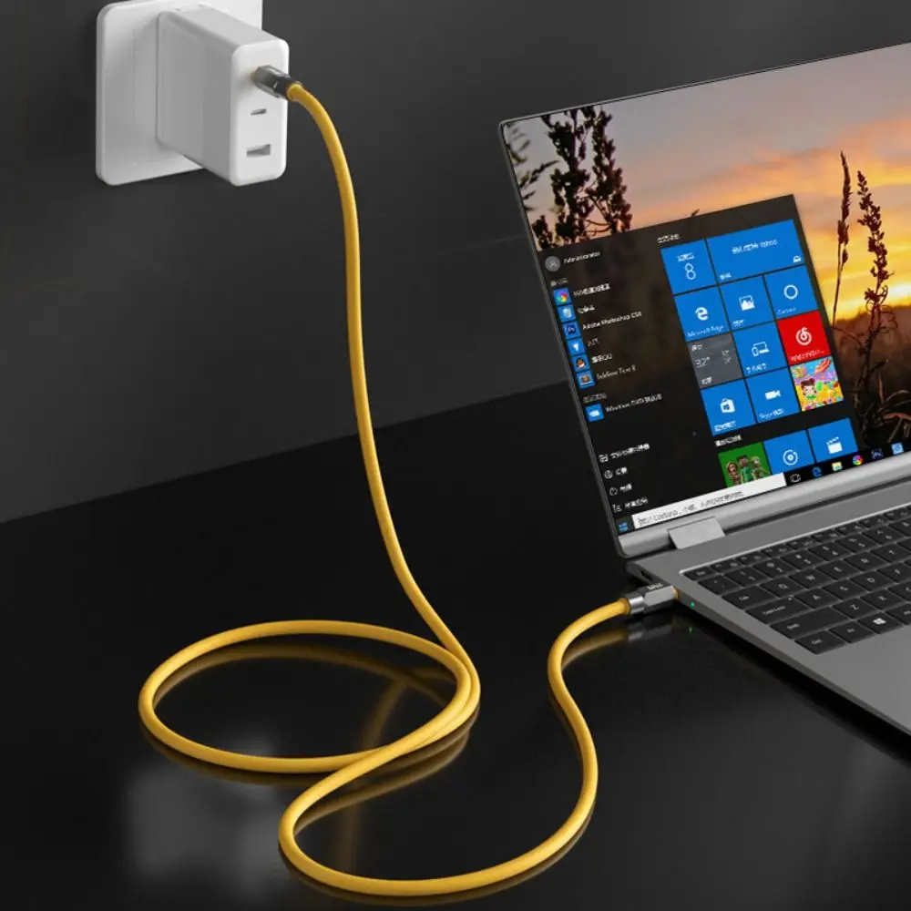 

TPE USB Type C to C Cable Lightweight C to C Fast Charging Wire Double Headed Charging Type C Data Cable Charger Adapter