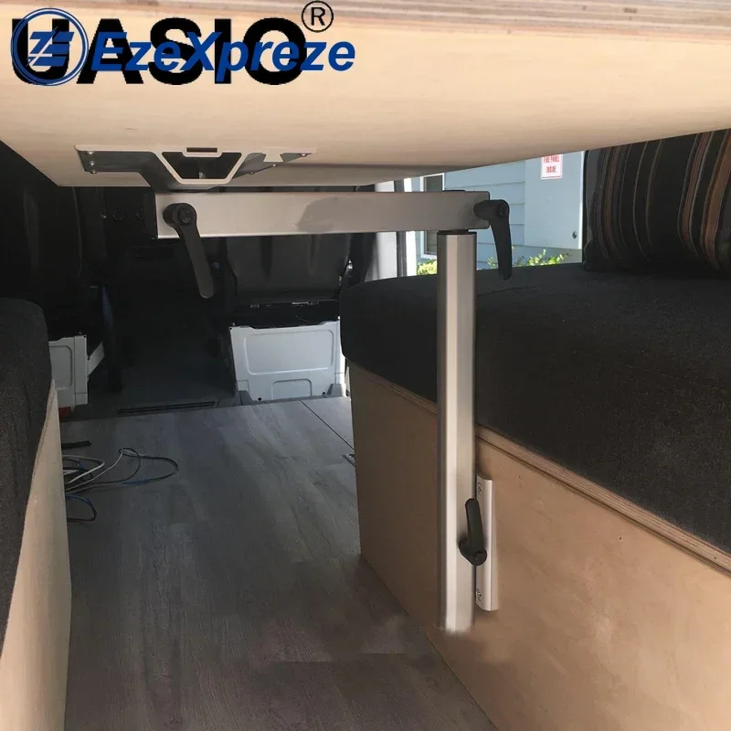 Gambe da tavolo per laptop regolabili rimovibili per camper per divano, roulotte, veicoli ricreativi, barche, camper, furgone, accessori, rimorchio da viaggio