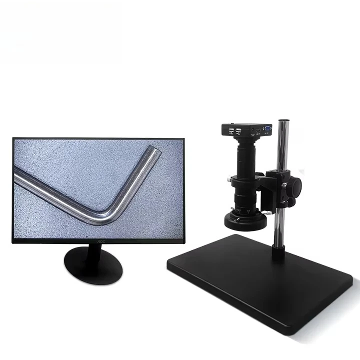 Video microscope Manual calibration of high magnification laboratory instruments
