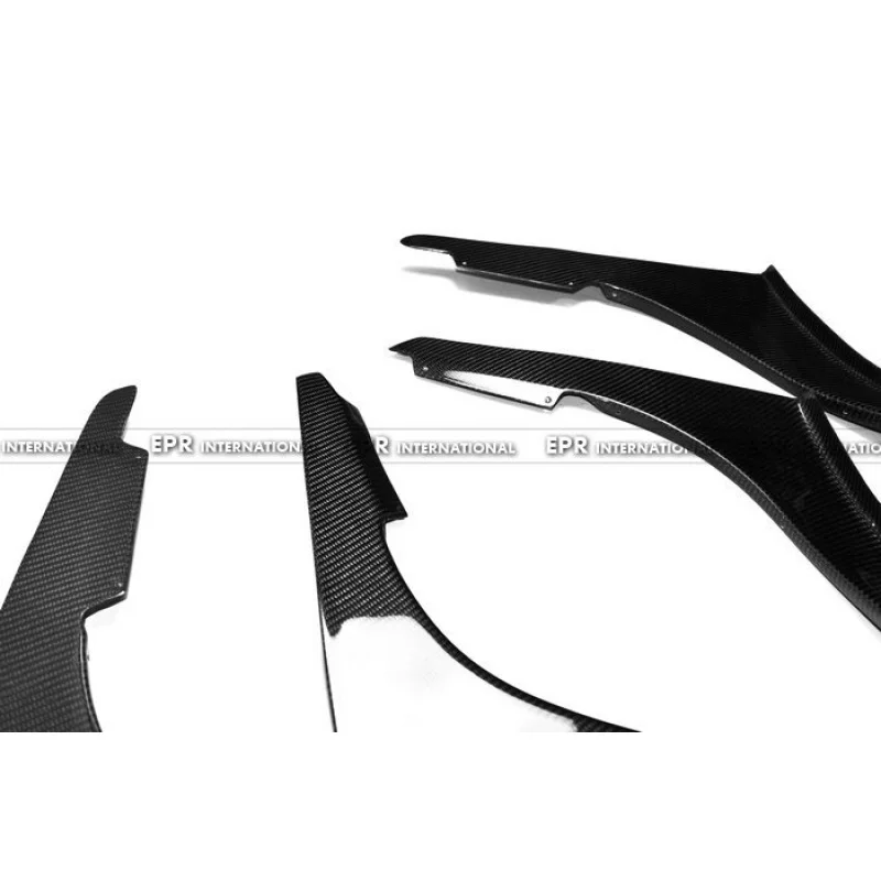 SAAR Compatible with Nissan Skyline R32 GTR Modified Parts Front Bumper Carbon Fiber Spoiler
