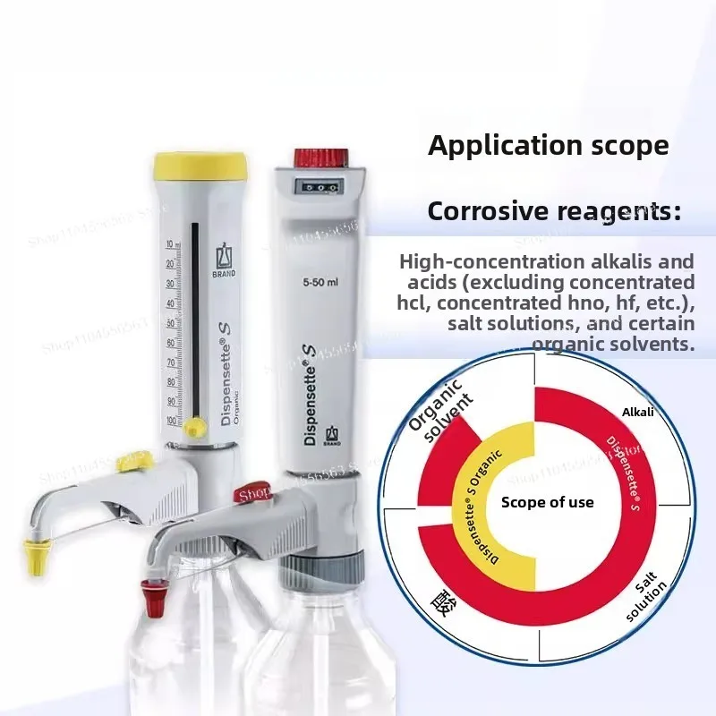 

Bottle Divider, Titrifier Dispensette Digital Vernier Organic General Purpose Trace