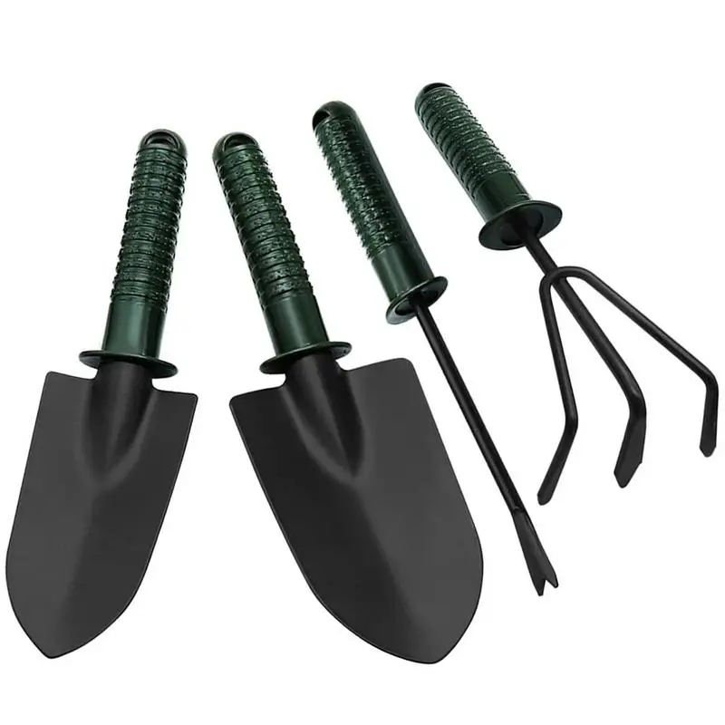 

Garden Tool Sets 4-Piece Gardening Tool Set Gardening Tool Set With Stainless Steel Head Heavy Duty Garden Tools With