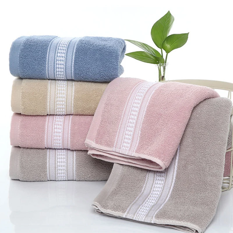 Soft and thick absorbent towel, suitable for washing and bathing in children and adults\' homes 13*28.74inch/33*73cm