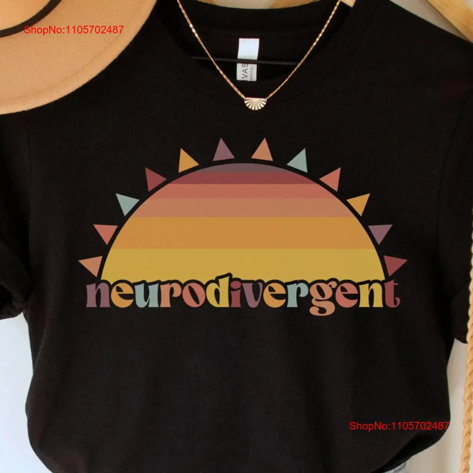 NeurodivergenT T Shirt Neurodiversity Pride Mental Health Anxiety Autism ADHD Clothing Neurodiverse Equality vintage Washed