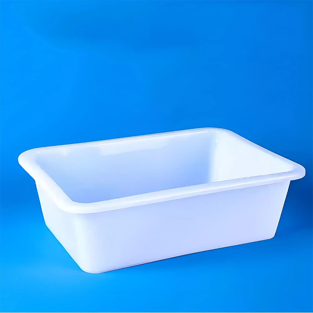 5PCS PP Laboratory Tray, Chemical Experiment Consumables & Teaching Supplies Leak-Proof Acid and Alkali Resistant Reagent Tray