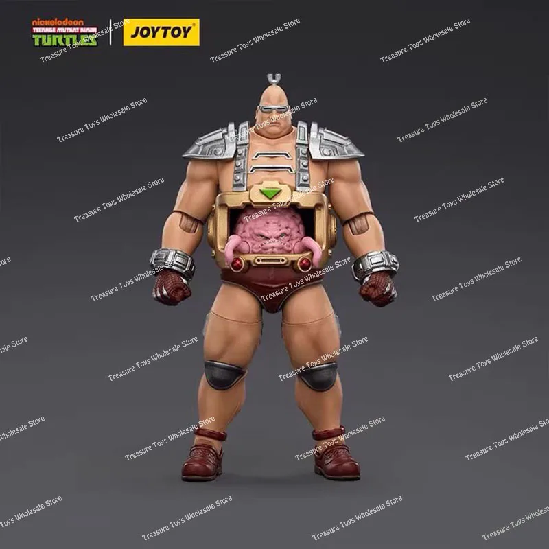 متوفر في المخزون JOYTOY 1/18 TMNT الشكل JT00881 JT01000 JT01017 Krang Slash Tokka أنيمي عمل أرقام التماثيل نماذج اللعب الهدايا #5