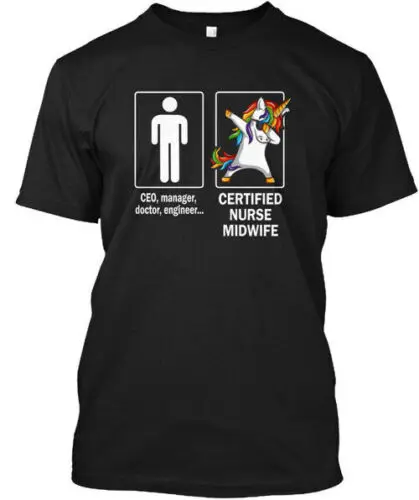 Premium Certified Nurse Midwife T-Shirt Made in the USA Size S to 5XL