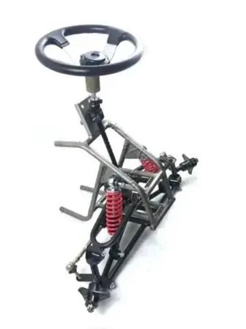 Go Kart 300mm 320mm 420mm Power Steering Gear Rack Pinion Assy Fit For DIY China ATV Karting UTV Buggy Quad Bike Accessories