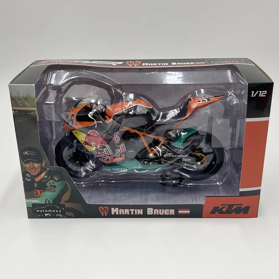 1:12 Diecast Motorcycle Model Toy 45# Superbike Miniature Replica For Collection ﻿