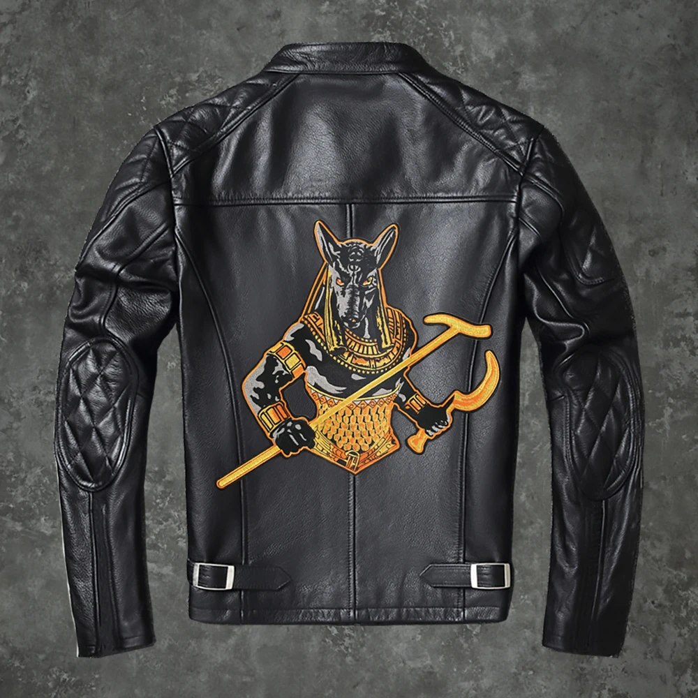 Soldier Large Embroidery Patch Personality Jacket Back Motorcycle Biker Clothes Decoration Badge DIY Hand Sewing 24*26CM