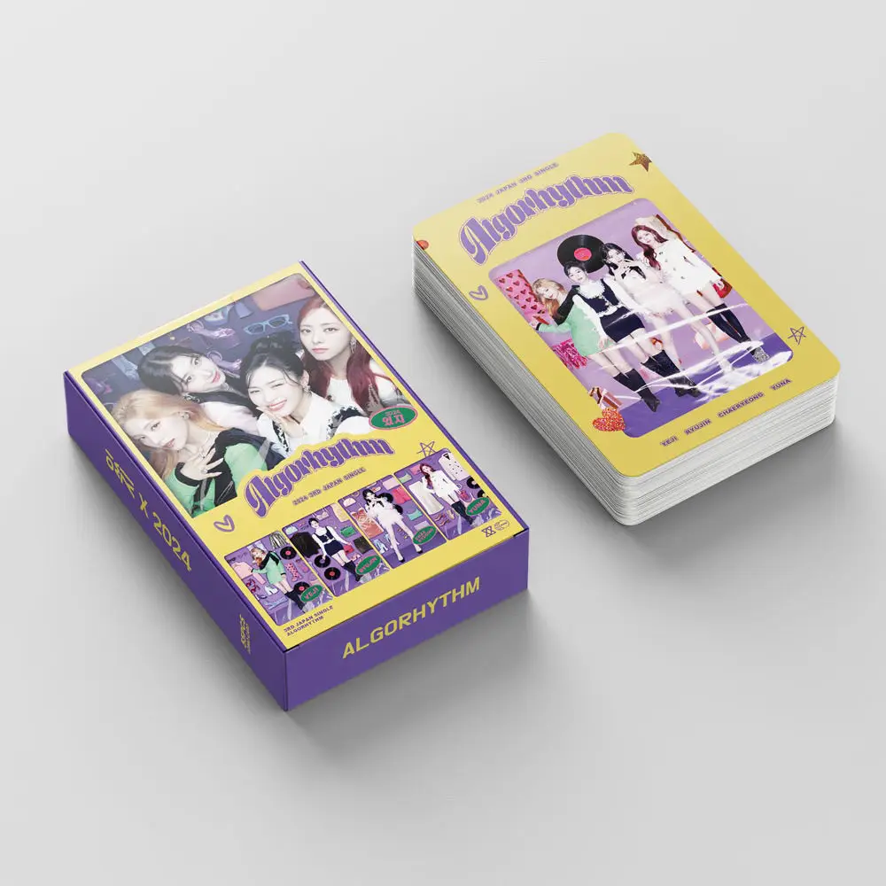 Kpop ITZY  Postcards Algorhythm New Album Lomo Cards Yeji Lia Ryujin Chaeryeong Yuna Fans Gift