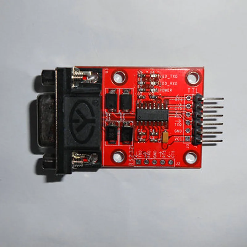 RS232 To TTL Serial Port Module MCU Download Brush Board SP3232 Chip Overvoltage Protection