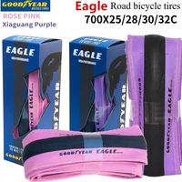 Goodyear Eagle F1 ROSE PINK Road Bike Tire Tube Tyre 700x25 28 30 32C Bicycle Foldable Cycling Parts 700C Open tire
