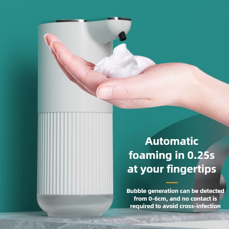 

New M10 full-automatic soap dispenser household smart phone foam soap dispenser hand sanitizer gel soap dispenser