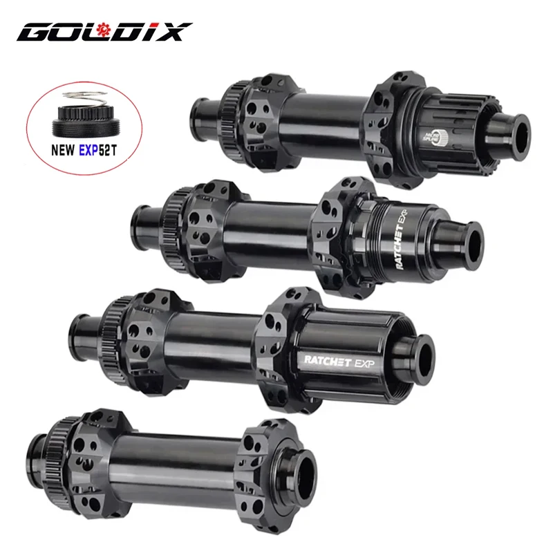 

GOLDIX M240 EXP Ratchet 52T Mountain Bike Straight Pull Hub 28H BOOST HG/XD/MS Center Lock MTB Hub bicycle wheel hub