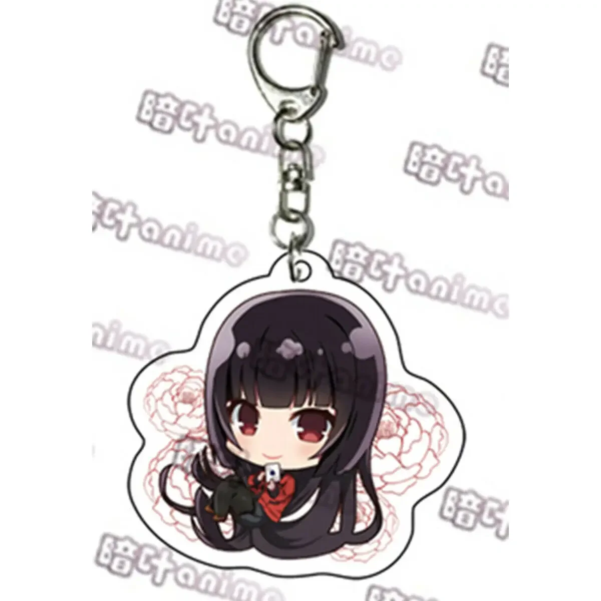 Acrylic Keychain Key Ring Strap Anime  Jabami Yumeko Saotome Cute Hanging Accessories 6cm