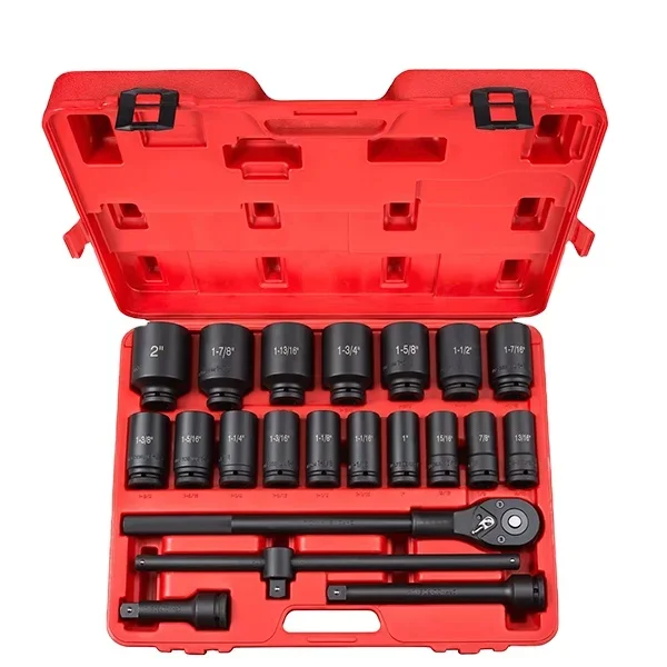 

Wholesale 3/4'' Impact Socket Drive 6 Point Metric High Quality Socket Set for Car Repair Tooljoy
