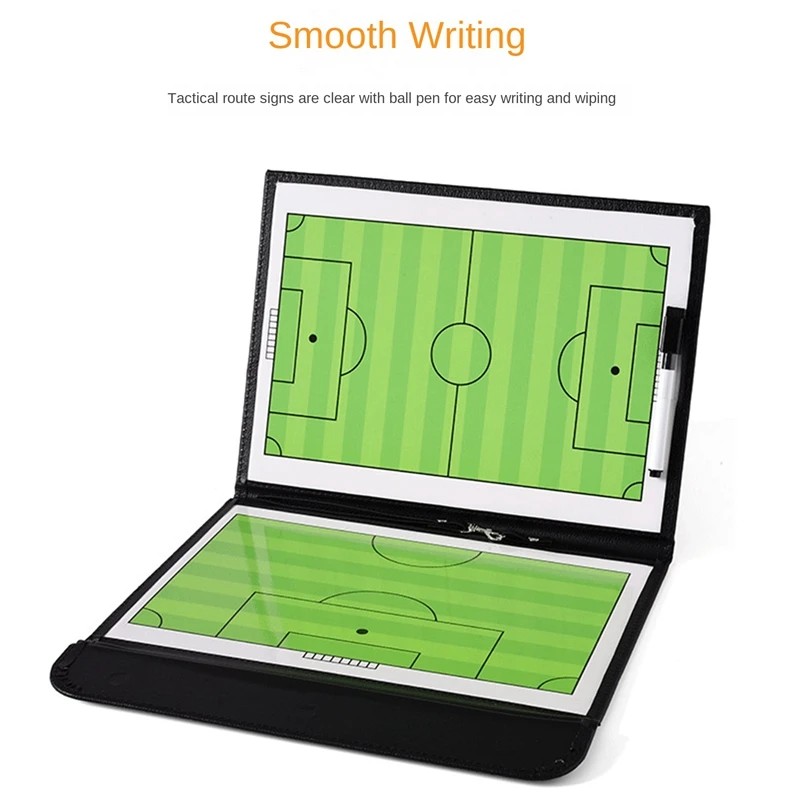 Foldable Magnetic Tactic Board Board Football Game Football Training Tactics Clipboard Soccer Coaching Coach Clipboard