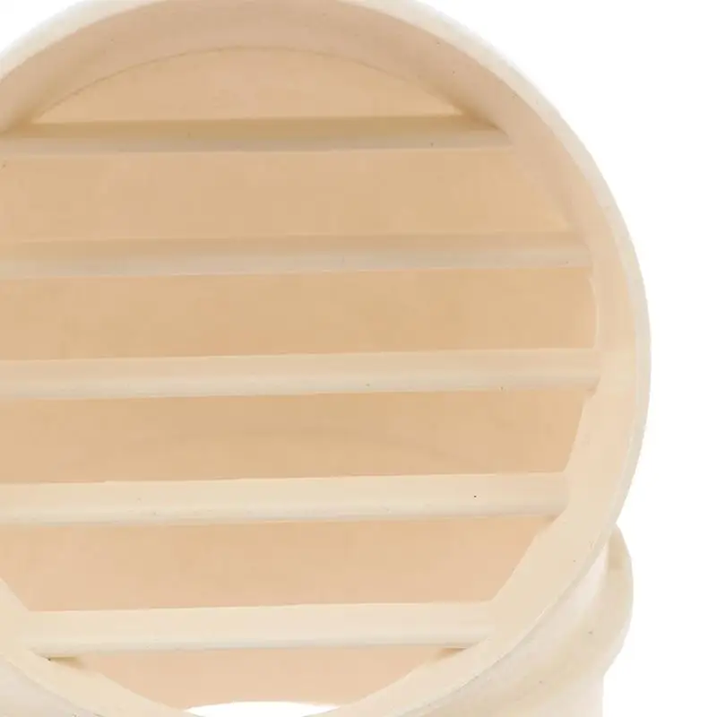 Weiße PVC-Außenabzugshaube mit großem Durchmesser, winddicht, regenfest, korrosionsbeständig, für Küchen- und Badbelüftung. – Detail 10