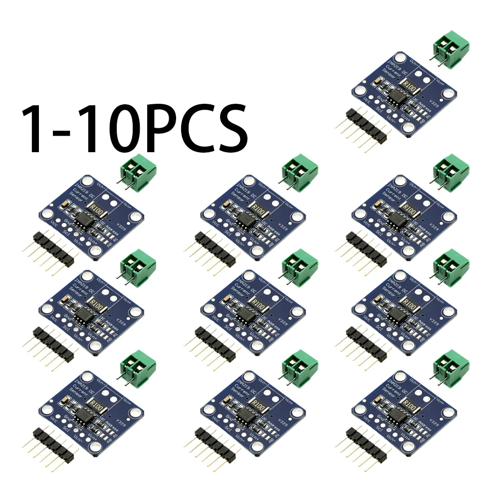 1/5/10pcsMCU-219INA219I2CInterfacesZero-DriftBi-directionalCurrent/PowerMonitoringSensorModule-AliExpress502