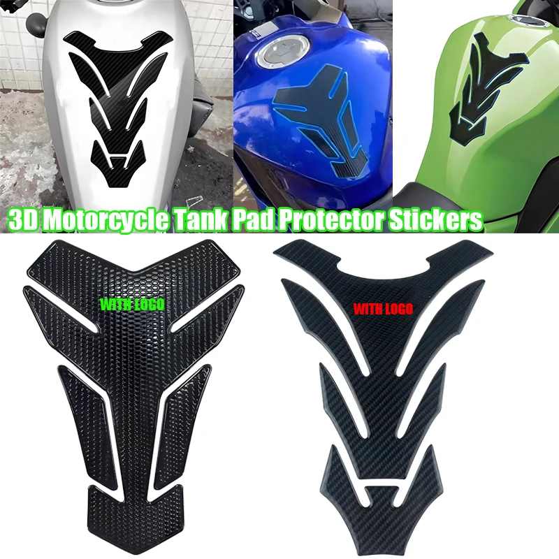 

3D Tank Pad Motorcycle Stickers Decals Protector Accessories Fit For Malaguti Ninja400 Z900 Z1000 zx10r er6n Versys 650