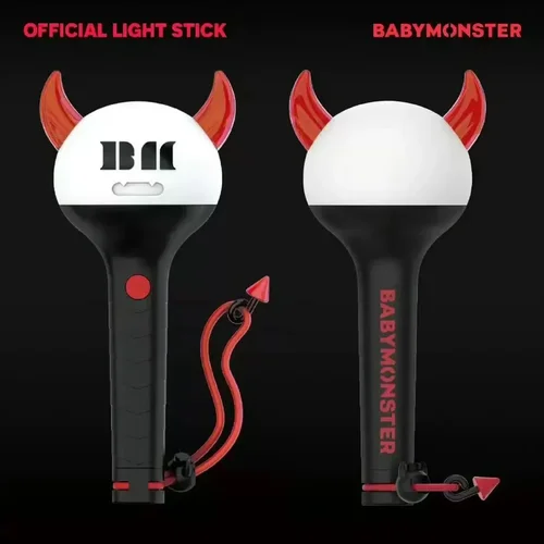 Imagen 2 del producto Kpop Idol BABYMONSTER Lightstick lámpara de mano concierto Hiphop fiesta palo de luz Flash fluorescente RORA ASA RUKA colección de regalos para seguidores