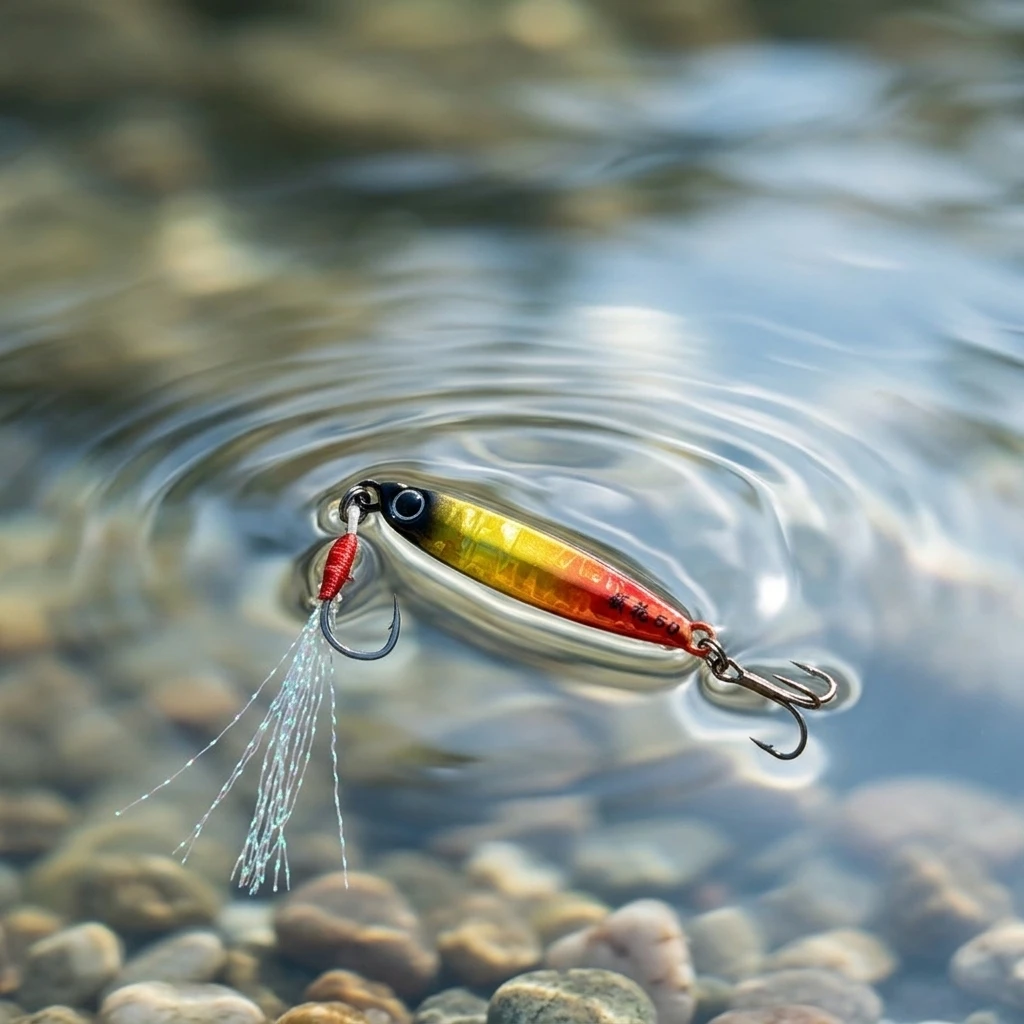 

Lure VIB Spoon 3-5g for Stream Fishing with High-Reflective Surface and Stable Vibration