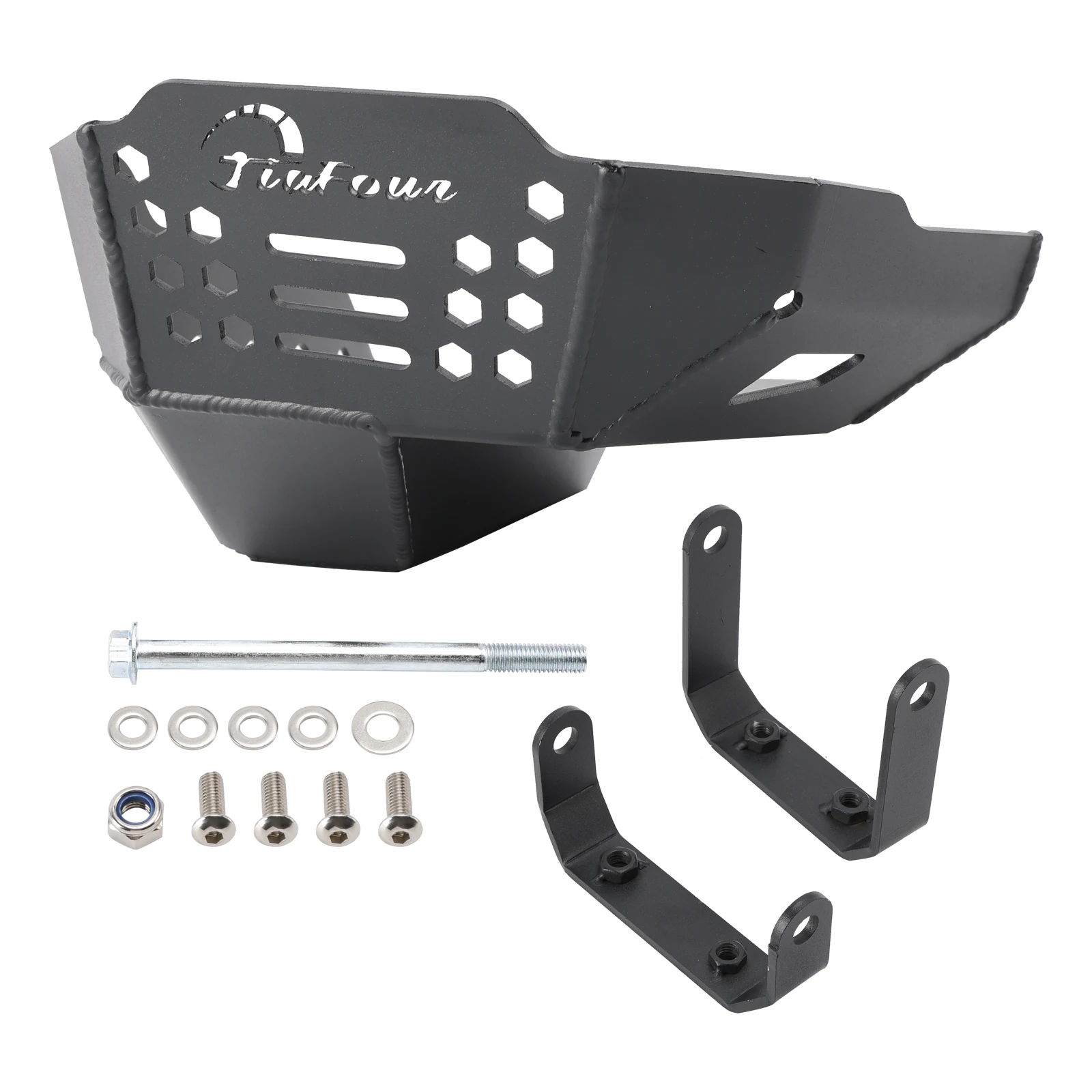 Topteng Black Under Guard Engine Guard Skid Plate For Honda CL250 CL300 2023 2024 2025