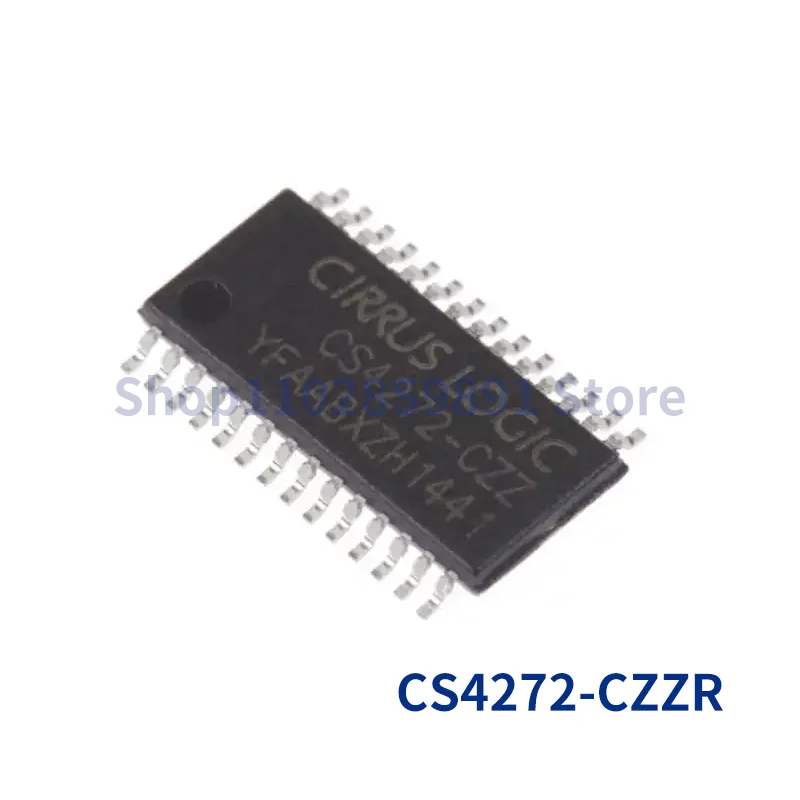 CS4272-CZZR CS4272-CZZ CS4272 TSSOP28 2 in and 2 out Codec chip