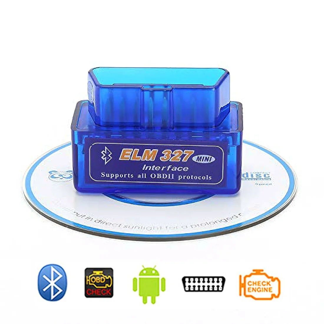 OBD2 Super Mini Scanner ELM327  WIFI Automotive Detector Bluetooth ELM 327 WI-FI 1.5 IOS Android Car Diagnostic Tool Code Reader