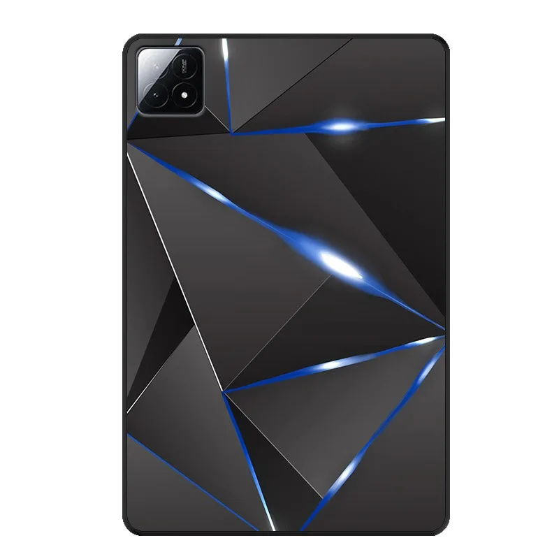 Tablet Case For Xiaomi Pad 6S Pro 12.4\'\' 2024 Slim Soft TPU Protective Back Cover For Xiaomi Pad 6 Pro 2023 Mi Pad 5/6 Pro 11\'\'