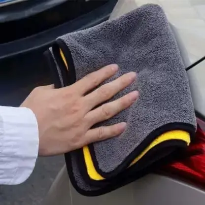 

Microfiber Towels for Cars Wash Drying 800GSM Thick Plush Cleaning Cloth Detailing Super Absorbent for Interior & Lint Free, S