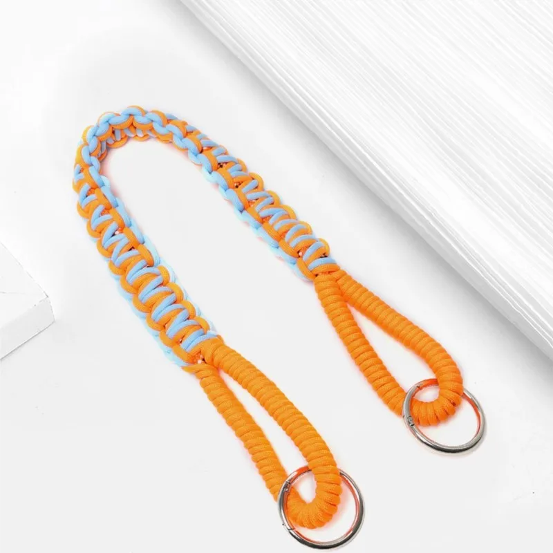 Shoulder Bag for Woven Bag Strap Lanyard Braided Strap Widen Hand Strap Contrast Bag Accessories Premium Lanyards Universal Rope