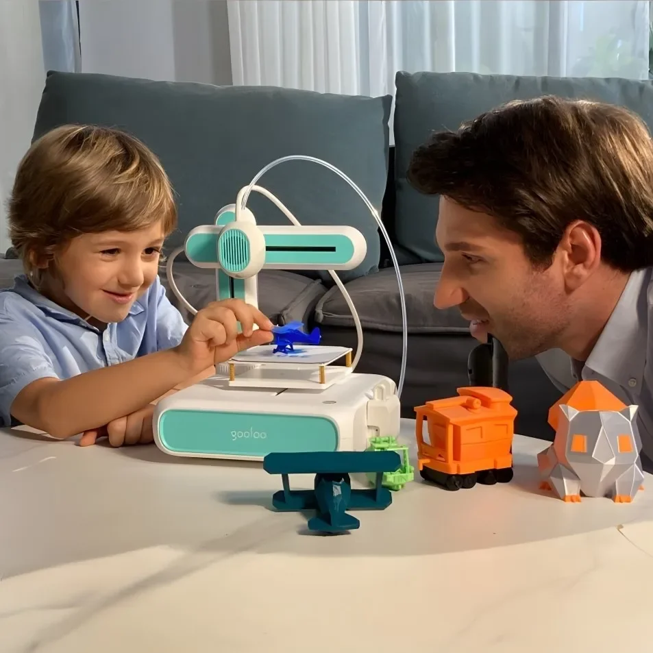 Best New Automatic Desktop 3D Printer PLA Material 1 Year Warranty for Children's Holiday Gift