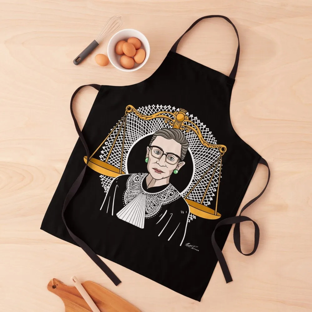 

RBG, Ruth Bader Ginsburg Apron Waterproof Kitchen Apron Woman Kitchen Handle For Women Household Items Kitchen