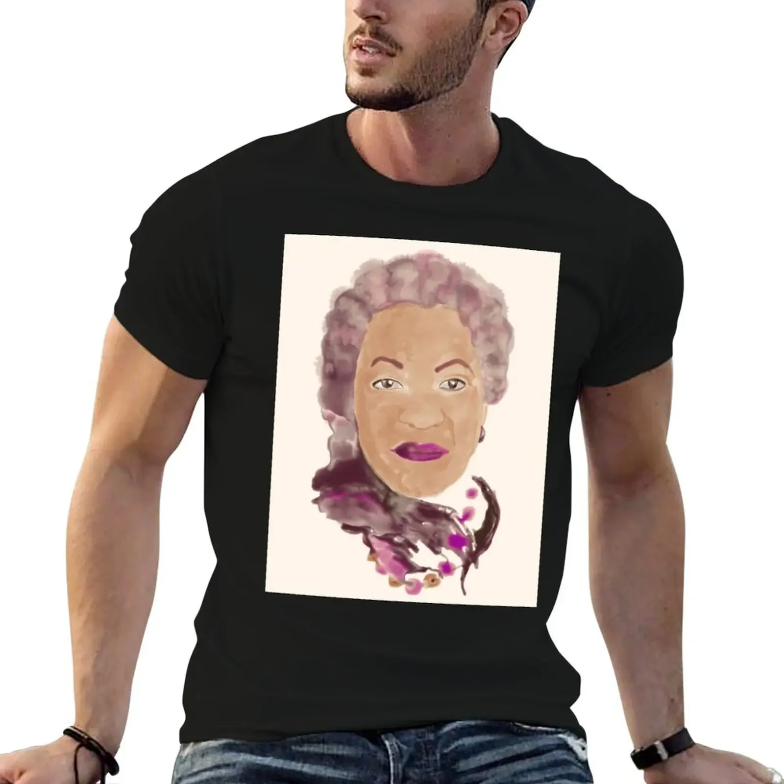 Tony Morrison T-Shirt quick drying anime figures t shirts for men graphic