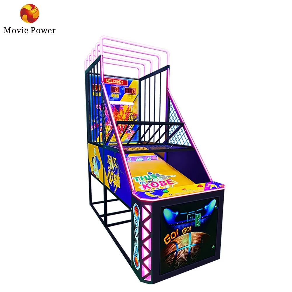 Coin Operated Indoor Amusement Center Electronic Arcade Street Basketball Arcade Game Machine