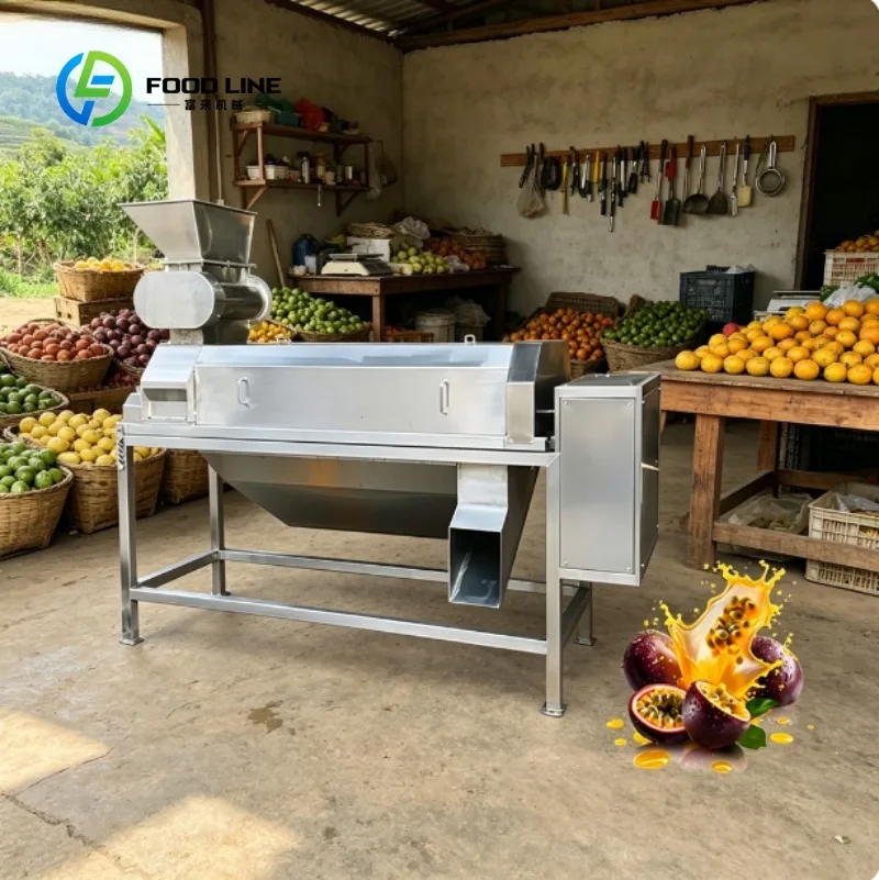 

Industrial Fruit Vegetable Juicer Machine High Capacity Extraction Equipment for Food Processing Industry
