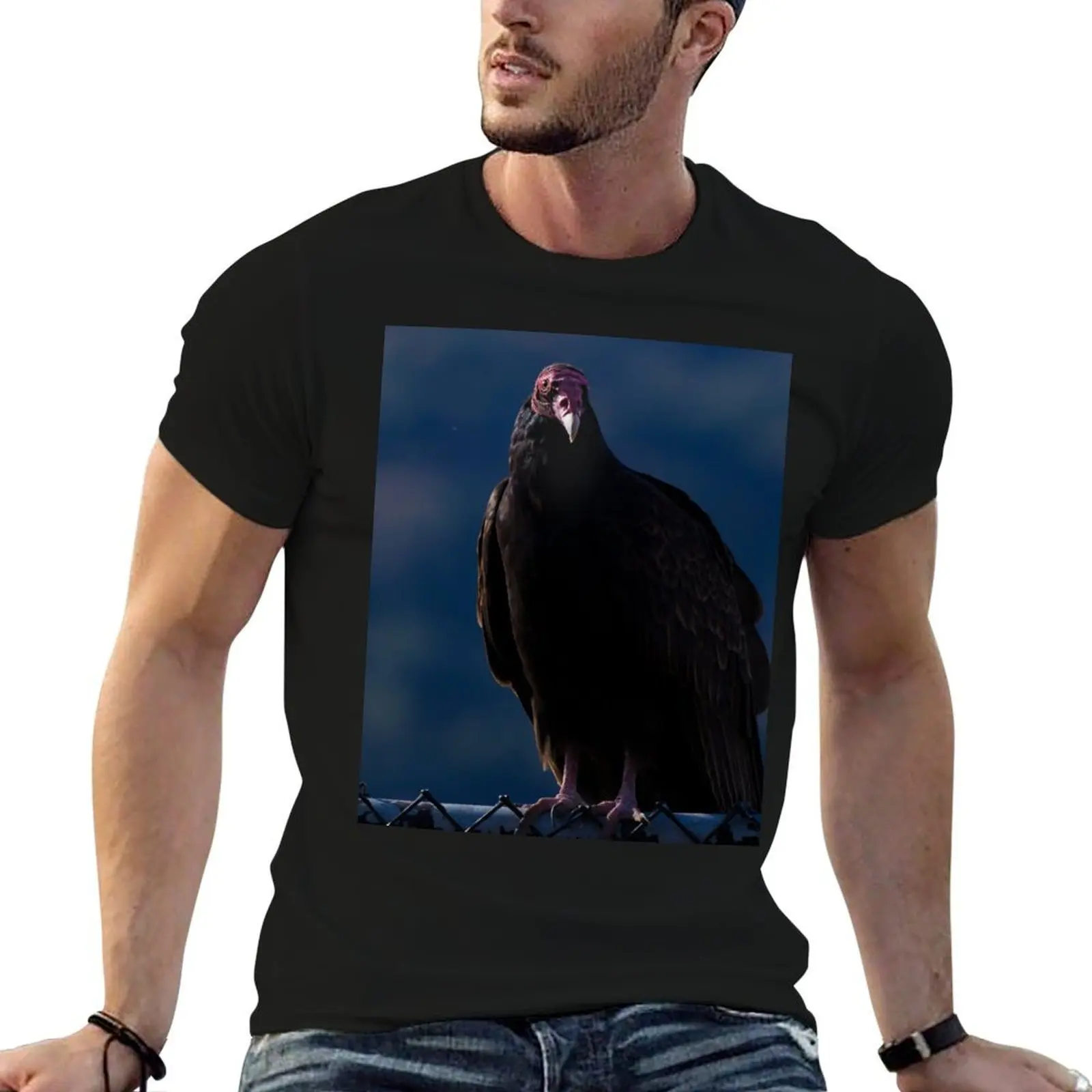 Turkey Vulture T-Shirt funny t shirts cotton man graphic t shirt man t shirts cotton T-shirt