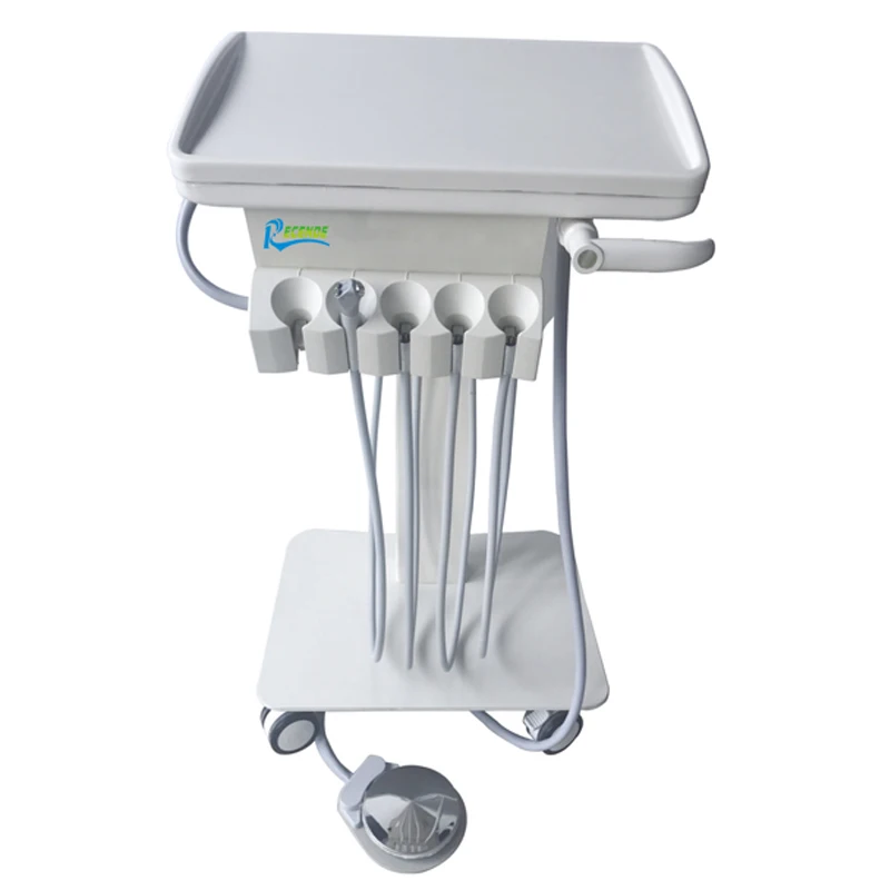 BL-610J Mobile Dental Unit Wtih Saliva Ejector Dental Scaler for Veterinary Use