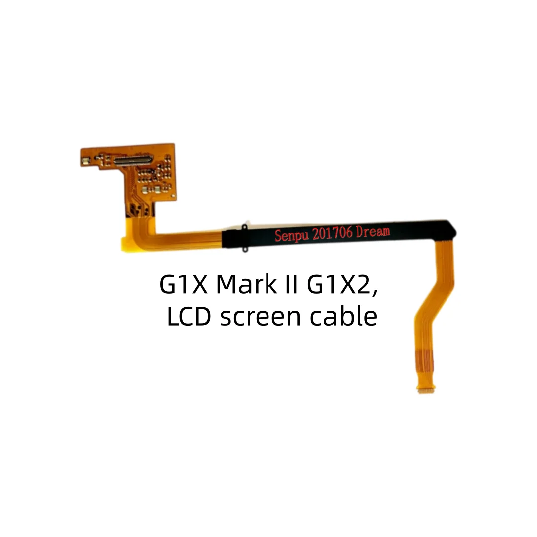For Canon G1X Mark II G1X2 LCD Screen Flex Cable, Display Rotary Shaft Cable Camera Repair