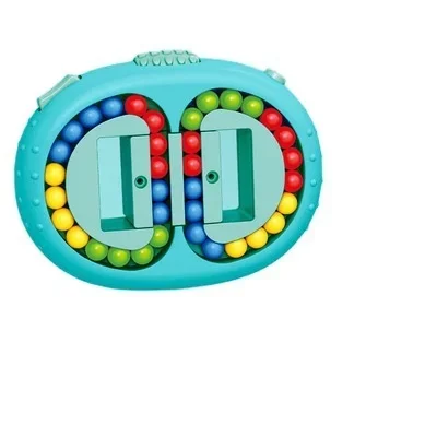 Upgraded version of magic bean cube rotating plane ball disk gyroscope fingertip cube Hamburg magic bean cube toy