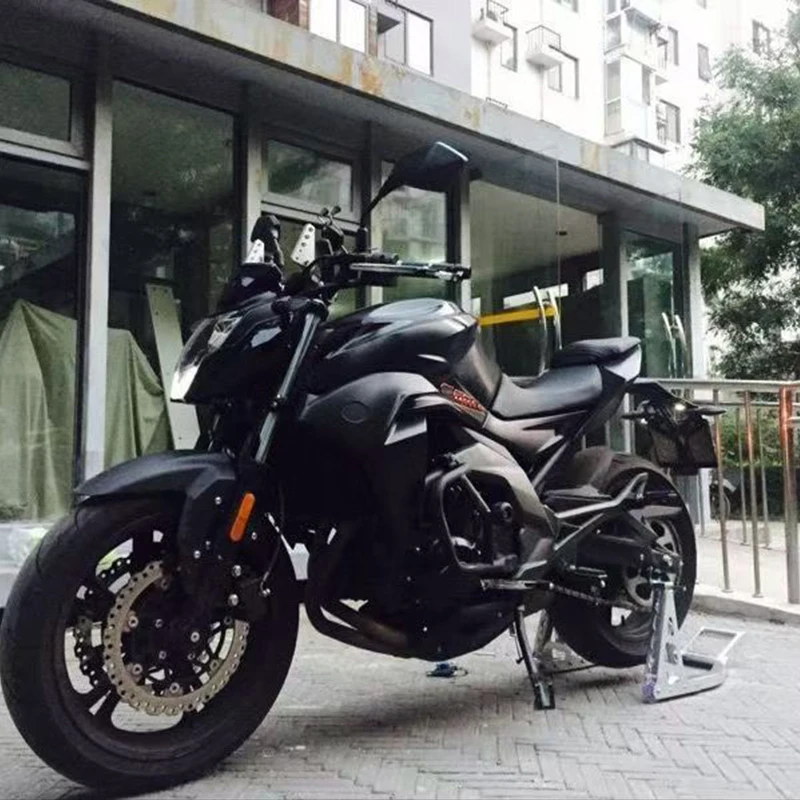 إطار رفع العجلة الأمامية/الخلفية للدراجة النارية من سبائك الألومنيوم مع قدرة تحمل 450 كجم، أداة إصلاح إطارات الدراجة النارية #6