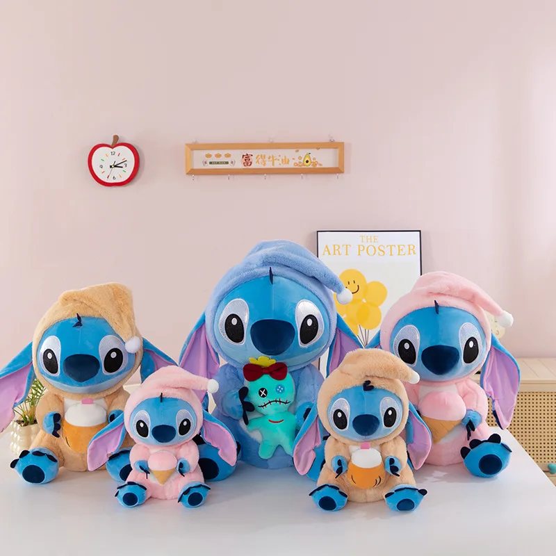 60 cm Kawaii Anime Stitch Plüschtier, große Stitch-Puppe, niedliches Cartoon-Tier, Kindergeburtstag, Weihnachtsgeschenk, perfekt für Preis