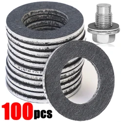 90430-12031 Car Oil Pan Gaskets Engine Oil Drain Bolt Sealing Gasket for Toyota 12mm Hole Nut Seal Ring Replaceable Accessories