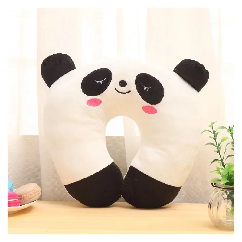 7 Colors Soft U-Shaped Plush Sleep NeckProtection Pillow Office Cushion Cute LovelyTravelPilows For Children/Adults