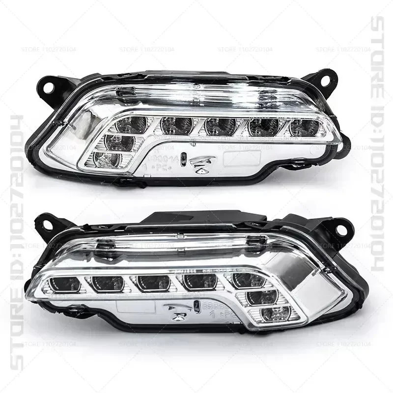 for 2010-2016 W212 C207 A207 Mercedes Benz E350 E550 E63 AMG LED Daytime Running Light Fog Lamp 2128200756 2128200856