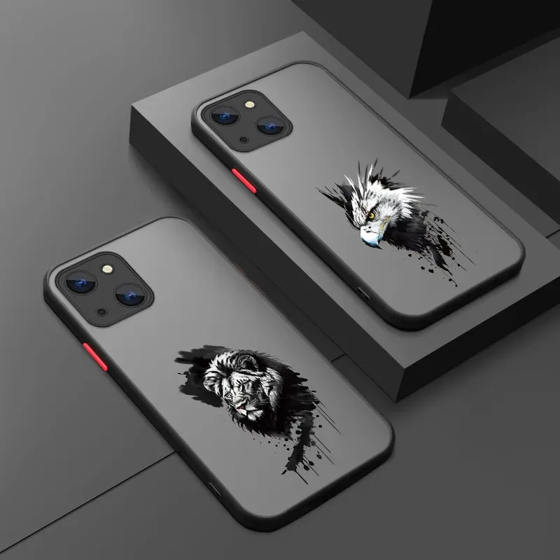 Mysterious Totem Dragon Eagle Tiger HOT For iPhone Case 16 15 14 13 12 11 Pro XR XS Max 7 8 Plus Shockproof Phone Y2K Cover